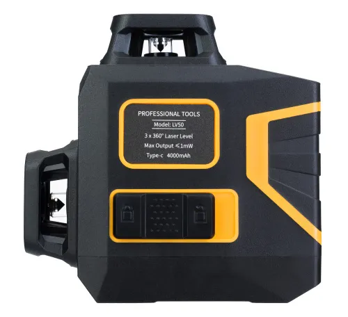 Лазерный уровень Ermenrich PRO LV50, черный,  6