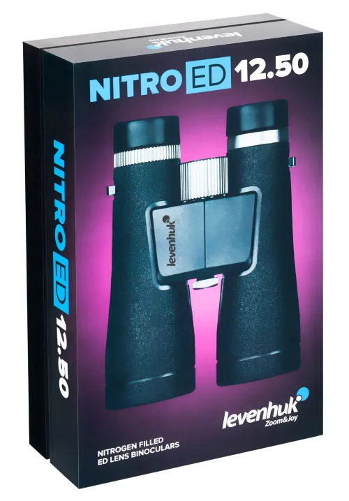 Бинокль Levenhuk Nitro ED 12x50,  12