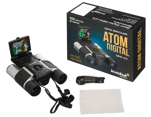Бинокль цифровой Levenhuk Atom Digital DB10 LCD,  2