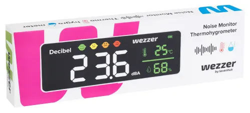 Шумомер-термогигрометр Levenhuk Wezzer Teo TH70,  8