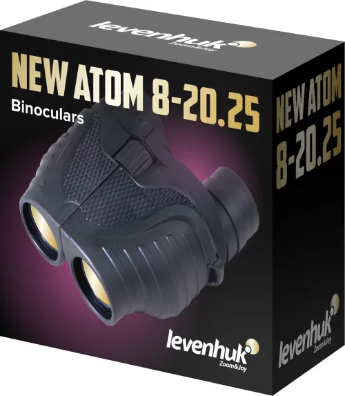 Бинокль Levenhuk New Atom 8–20x25,  2