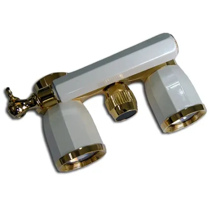 Бинокль Levenhuk Broadway 325R лорнет,  белый,  2