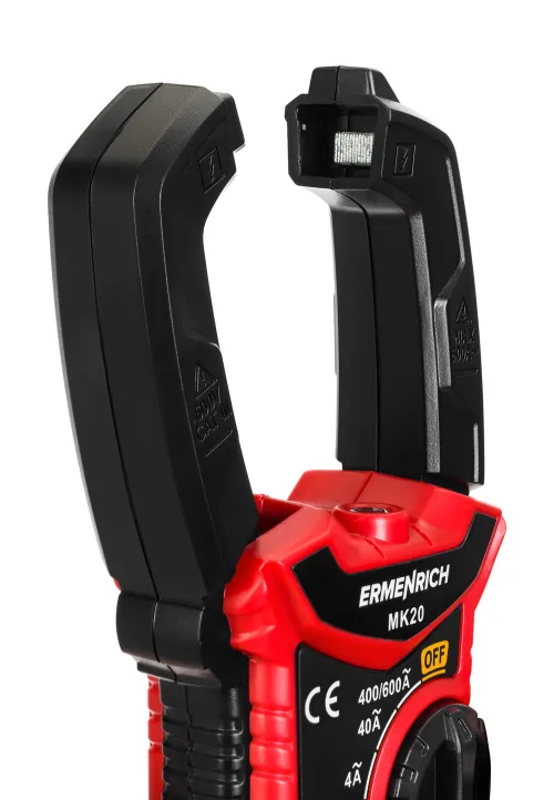Токоизмерительные клещи Ermenrich Ping MK20, красный,  7