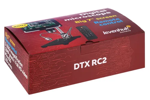 Микроскоп с дистанционным управлением Levenhuk DTX RC2,  12