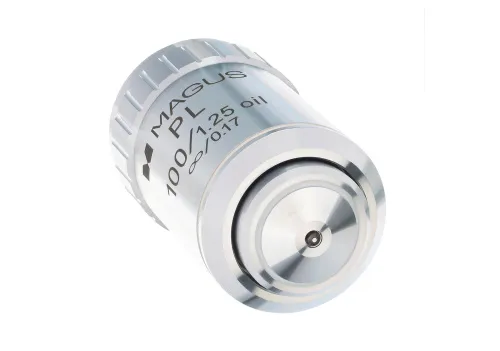 Объектив MAGUS MP100 OIL 100х/1,25 ми Plan ∞/0,17,  3
