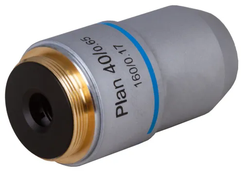 Объектив планахроматический Levenhuk MED 40x,  3