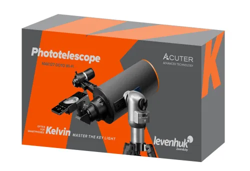 Фототелескоп Levenhuk Kelvin MAK127 AZ GOTO Wi-Fi,  10