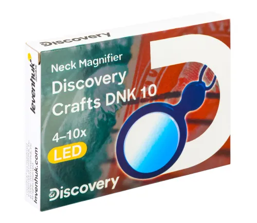 Лупа нашейная Levenhuk Discovery Crafts DNK 10,  7