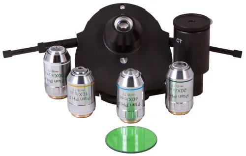 Микроскоп цифровой Levenhuk MD600T, с фазовым контрастом,  5
