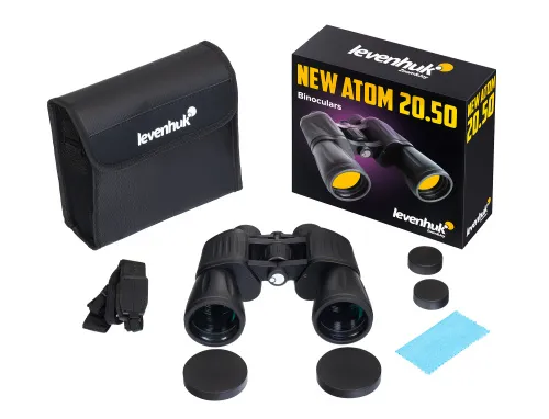 Бинокль Levenhuk New Atom 20x50,  4