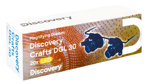 Лупа-очки Levenhuk Discovery Crafts DGL 30,  10