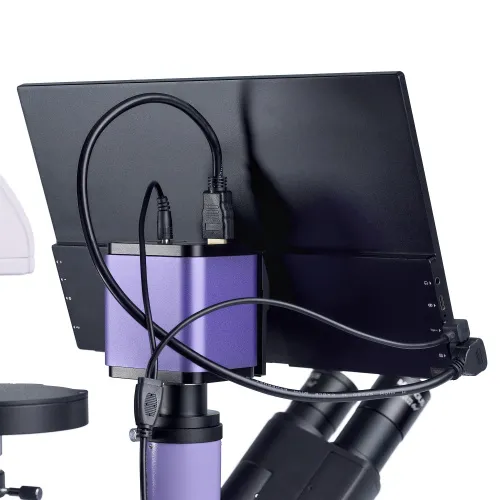 Микроскоп биологический инвертированный цифровой MAGUS Bio VD350 LCD,  21
