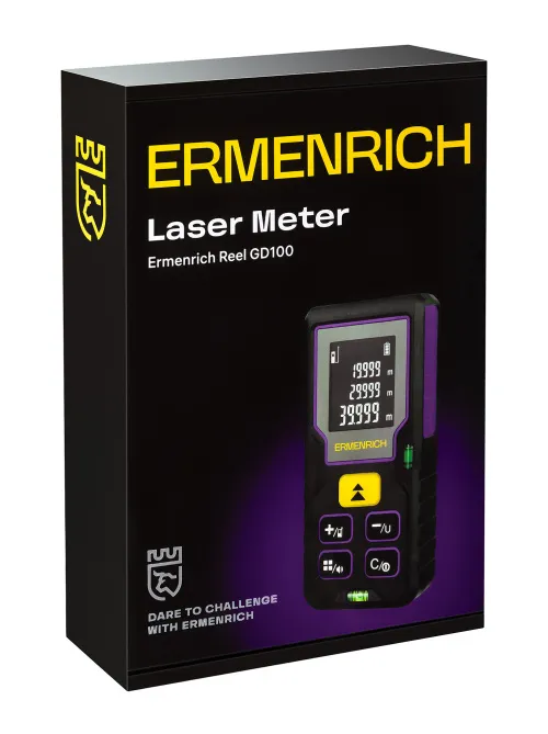 Лазерная рулетка Ermenrich Reel PLUS GD100,  7
