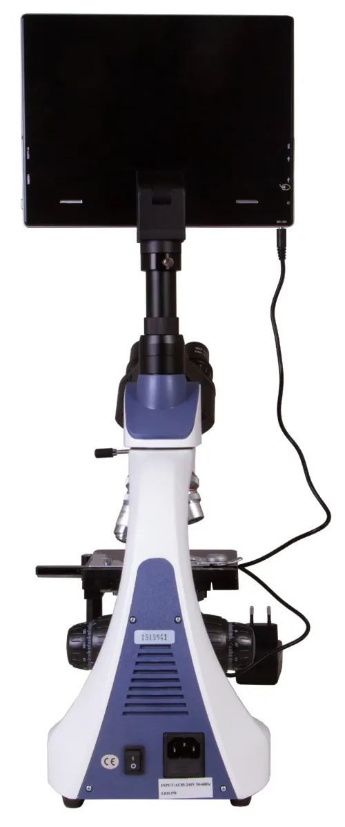 Микроскоп цифровой Levenhuk MED D10T LCD, тринокулярный,  8