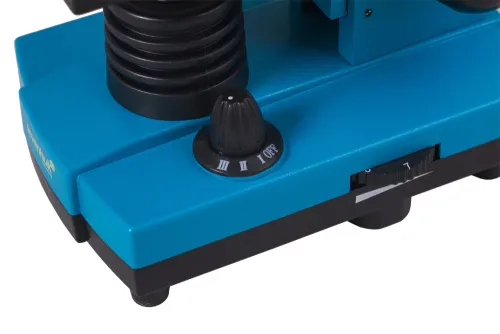 (RU) Микроскоп Levenhuk Rainbow 2L PRO Azure\Лазурь,  8