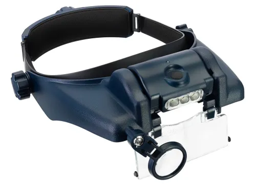 Лупа налобная с аккумулятором Levenhuk Discovery Crafts DHR 10,  5