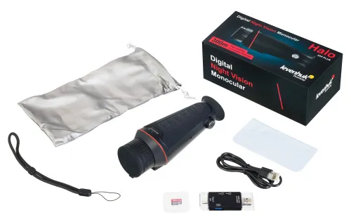 Монокуляр цифровой ночного видения Levenhuk Halo 20X PLUS,  2