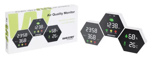 Монитор качества воздуха Levenhuk Wezzer Air PRO DM50,  3