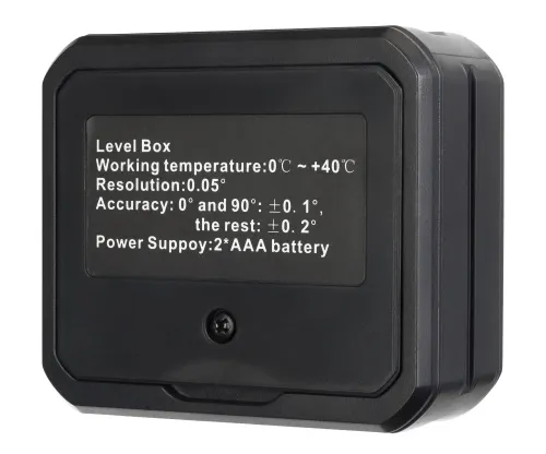 Цифровой уровень Ermenrich Verk LQ40, черный,  4