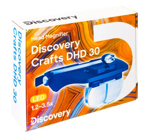 Лупа налобная Levenhuk Discovery Crafts DHD 30,  12