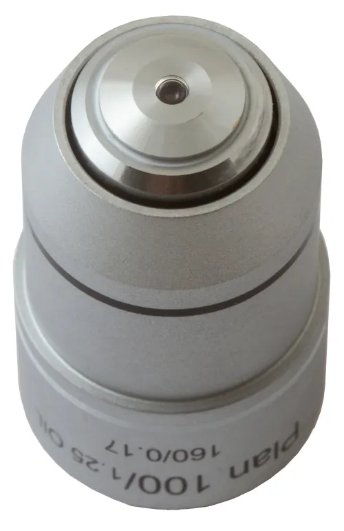 Объектив планахроматический Levenhuk MED 100x,  4