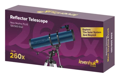 Телескоп Levenhuk New Skyline PLUS 130/900 EQ2,  2
