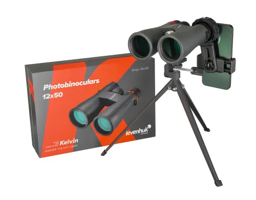 Фотобинокль Levenhuk Kelvin Snap 12x50,  2