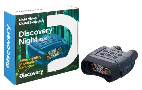 Бинокль цифровой ночного видения Levenhuk Discovery Night BL10 со штативом,  3