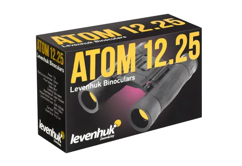 Бинокль Levenhuk Atom 12x25,  12