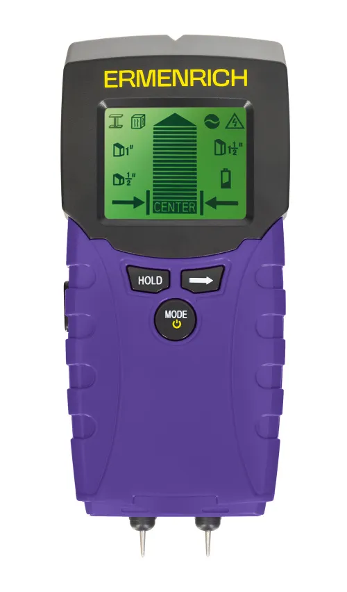 Детектор проводки и датчик влажности («2 в 1») Ermenrich Ping TM100,  2