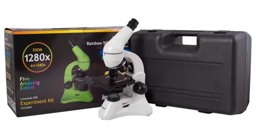 Микроскоп Levenhuk Rainbow D50L PLUS, 1,3 Мпикс,  12