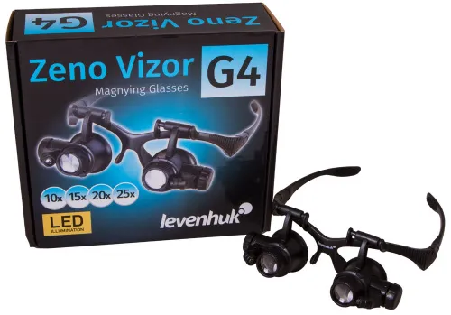 Лупа-очки Levenhuk Zeno Vizor G4,  4