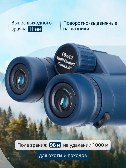 Бинокль Levenhuk Discovery Elbrus 10x42,  17