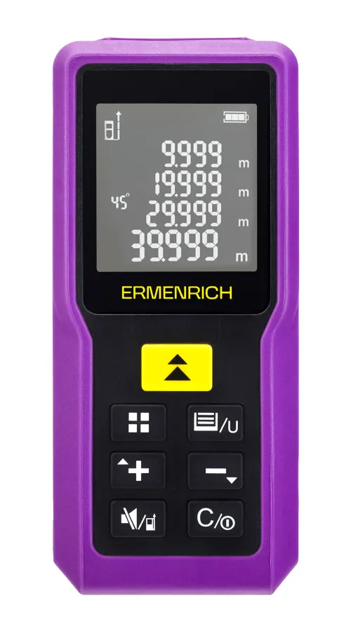 Лазерная рулетка Ermenrich Reel PRO GM100,  3