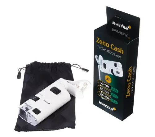 Микроскоп карманный для проверки денег Levenhuk Zeno Cash ZC12,  2