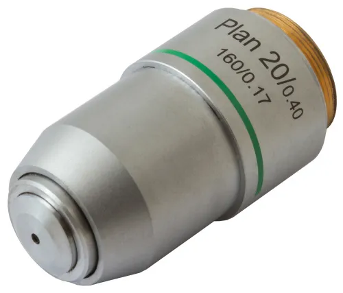 Объектив планахроматический Levenhuk MED 20x,  2