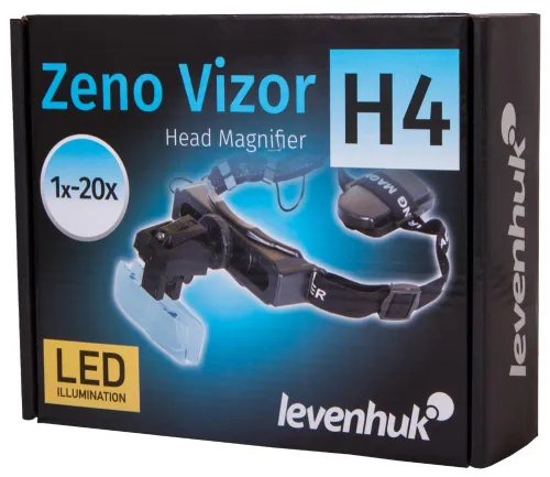 Лупа налобная Levenhuk Zeno Vizor H4,  2