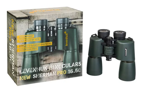 Бинокль Levenhuk New Sherman PRO 16x50,  5