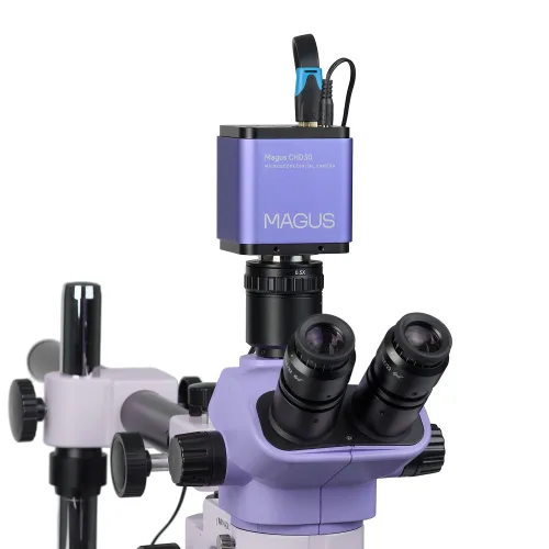 Микроскоп стереоскопический цифровой MAGUS Stereo D8TR LCD для ремонта и пайки,  2