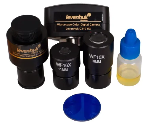 Микроскоп цифровой Levenhuk D320L, 3,1 Мпикс, монокулярный,  11