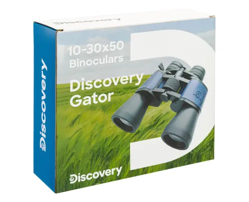 Бинокль Levenhuk Discovery Gator 10–30x50,  12