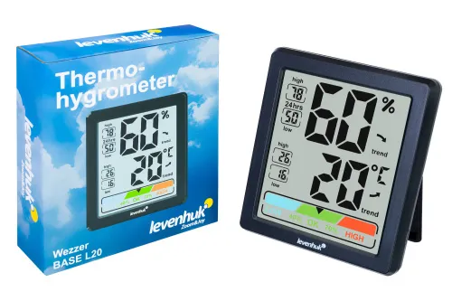 Термогигрометр Levenhuk Wezzer BASE L20,  2