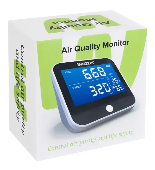 Монитор качества воздуха Levenhuk Wezzer Air PRO DM30,  7