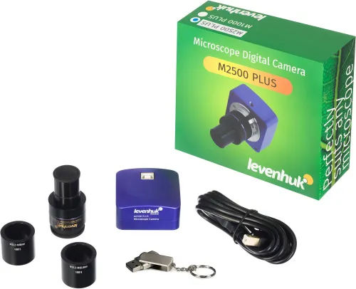 Камера цифровая Levenhuk M2500 PLUS,  2