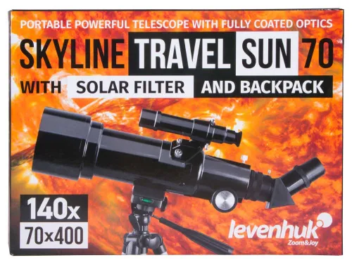 Телескоп Levenhuk Skyline Travel Sun 70,  17