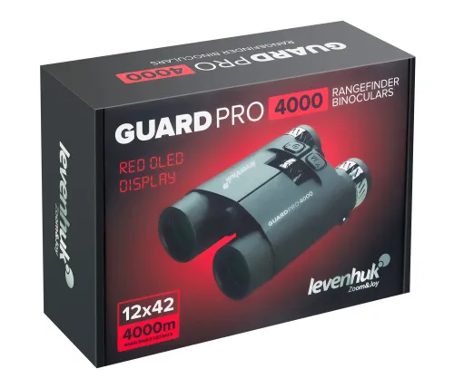 Бинокль с дальномером Levenhuk Guard PRO 4000,  12