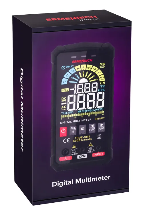 Цифровой мультиметр Ermenrich Zing TC27,  9
