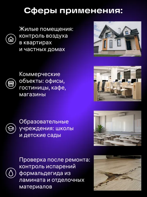 Монитор качества воздуха Ermenrich QM10,  15