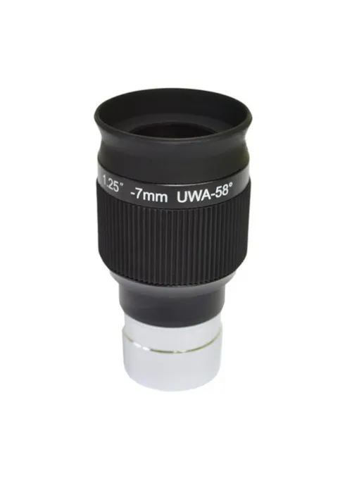 Окуляр Levenhuk UWA 58° 7 мм, 1,25",  3