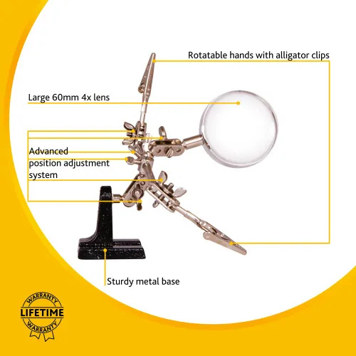 Лупа штативная Levenhuk Zeno Refit ZF9,  13